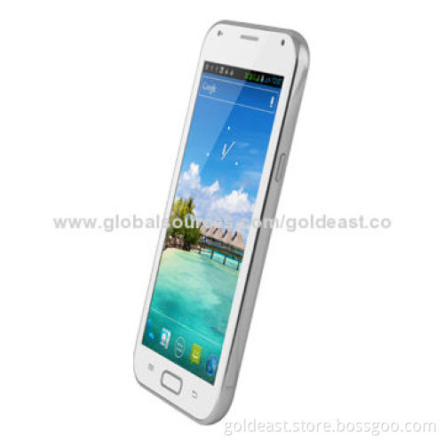 5.3inch 3G Android cell phone in MTK6589 quad core CPU,512MB+4GB Memory